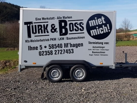 Turk & Boss Anhängervermietung Turk & Boss Anhängervermietung